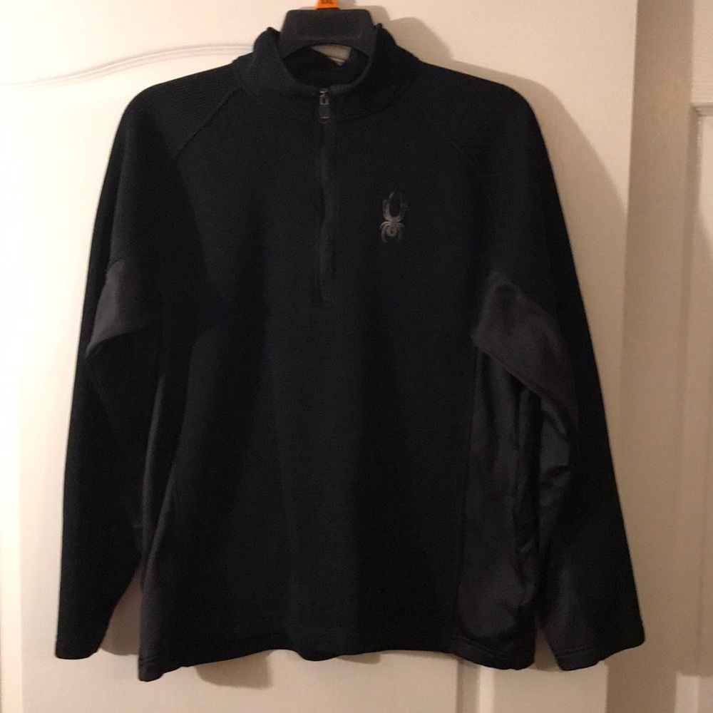 Men’s spyder 1/4 zip pull over